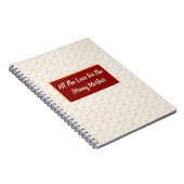 Carnet Tout L'Amour Pour La Mère Forte (Côté Droit)
