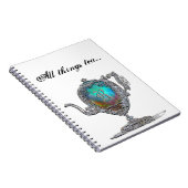 Carnet Tout le monogramme de thé de choses (Côté Droit)