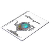 Carnet Tout le monogramme de thé de choses (Côté gauche)