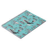 Carnet Tout Le Motif De Mer (Côté gauche)