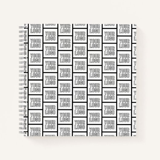 Carnet Tout motif répétitif de logo ou d'image (Devant)