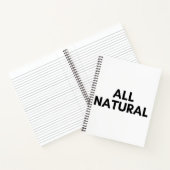 Carnet tout naturel (Intérieur)