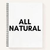 Carnet tout naturel (Devant)