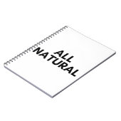 Carnet tout naturel (Côté gauche)