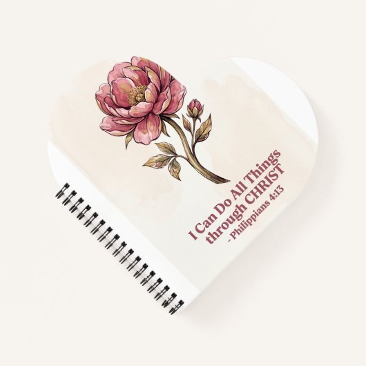 Carnet Tout par Christ (Devant)