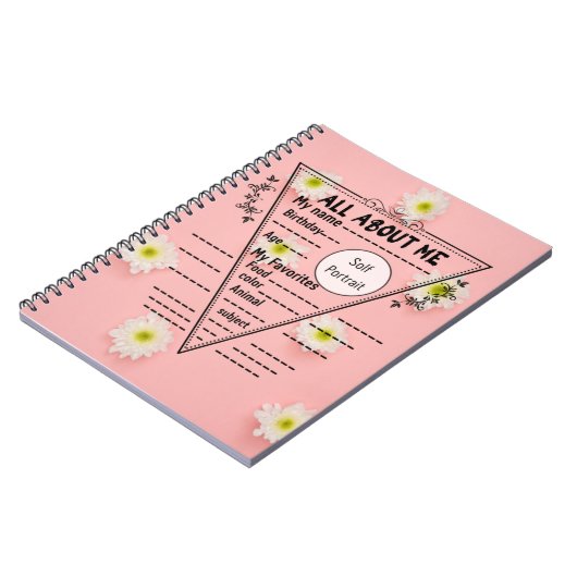 Carnet Tout sur moi (Côté gauche)