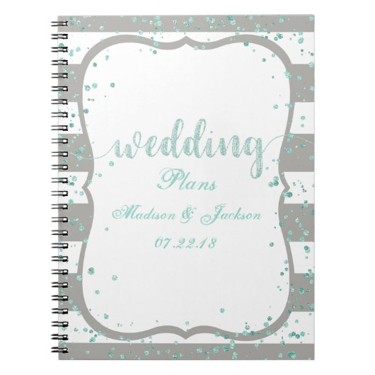 Carnet Tout Wedding planner Confetti Couleur (Devant)