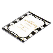 Carnet Toute bande de couleur et Wedding planner de confe (Côté gauche)