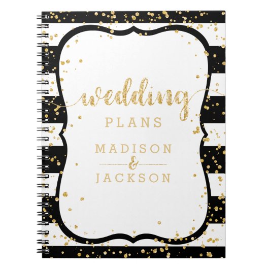 Carnet Toute bande de couleur et Wedding planner de confe (Devant)