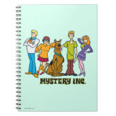 Carnet Toute la bande 12 Mystery Inc (Devant)
