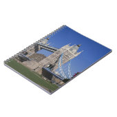 Carnet Tower Bridge, Tamise, Londres, Angleterre (Côté gauche)
