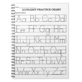 Carnet Traçage d'alphabet (Devant)