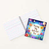 Carnet Tracer ma douce fille ère florale (Intérieur)