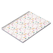 Carnet traces florales Abstraites (Côté gauche)