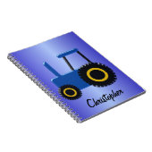 Carnet Tracteur bleu (Côté Droit)