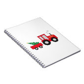 Carnet Tracteur de Noël (Côté Droit)