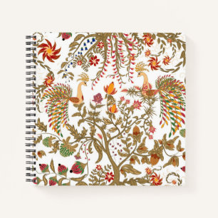 Carnet Tradition de paradis forestier d'oiseaux asiatique