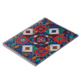 Carnet Traditionnel Palestine Broderie tatreez coloré (Côté gauche)