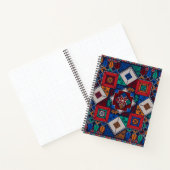 Carnet Traditionnel Palestine Broderie tatreez coloré (Intérieur)