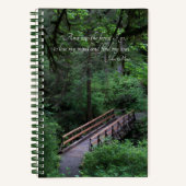 Carnet Trail into the Forest John Muir Citation (Recto)