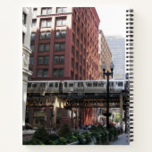 Carnet Train à boucle élevé de Chicago (Dos)