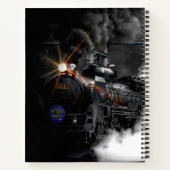 Carnet Train à vapeur (Dos)