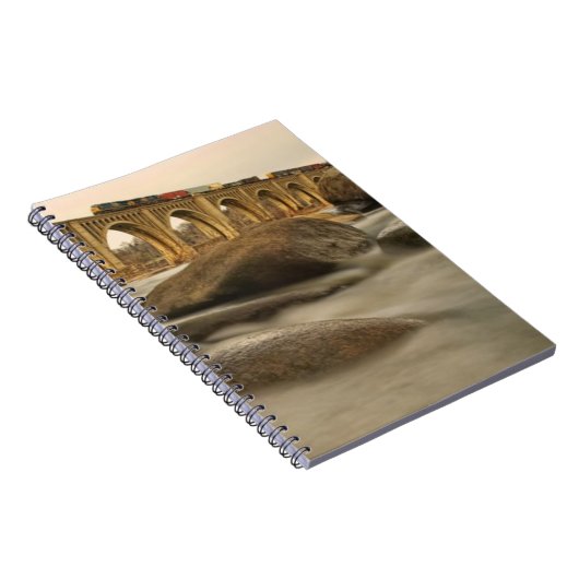 Carnet Train au-dessus de James River (Côté Droit)