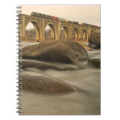 Carnet Train au-dessus de James River (Devant)