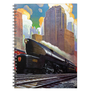 Carnet Train de la Pennsylvanie par inconnu