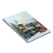Carnet Train de Noël (Côté Droit)