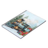 Carnet Train de Noël (Côté gauche)