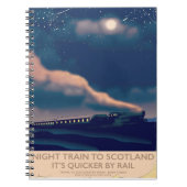 Carnet Train de nuit pour l'Écosse (Devant)