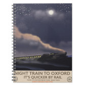 Carnet Train de nuit pour Oxford (Devant)