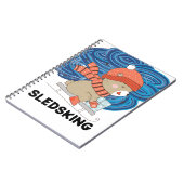 Carnet Traîneau Personnalisable (Côté gauche)