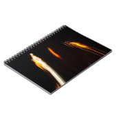 Carnet Traînées de lumière de mouvement abstrait Longue e (Côté gauche)