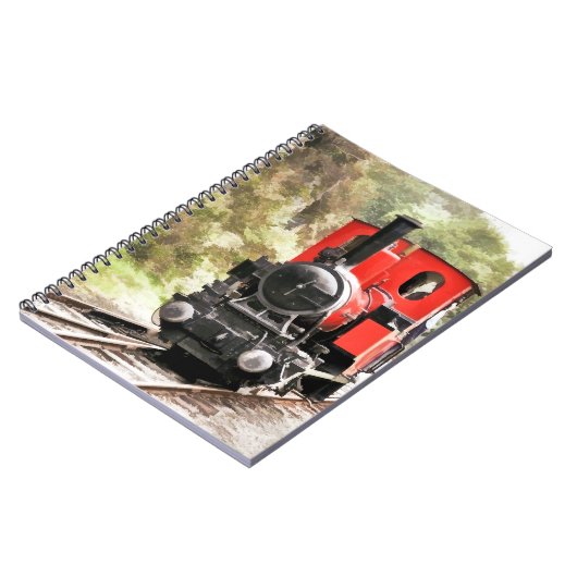 CARNET TRAINS À VAPEUR (Côté gauche)