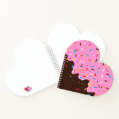 Carnet Traitement au chocolat rose doux (Intérieur)