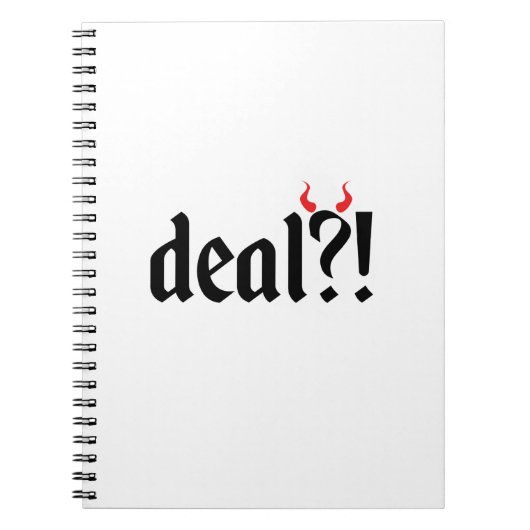 Carnet traiter avec diable (Devant)