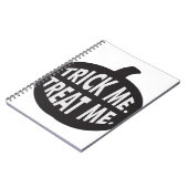 Carnet Traitez-moi en B/W (Côté gauche)