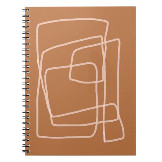 Carnet Traits Abstraits (Devant)