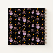 Carnet Trampoline Fitness Pig Cute Guinea Pig Exercice (Dos)