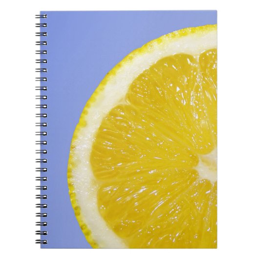 Carnet Tranche de citron juteuse (Devant)