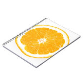 Carnet Tranche orange (Côté gauche)