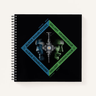 Carnet Tranche sanguine Dumbledore & Grindlewald Graphiqu