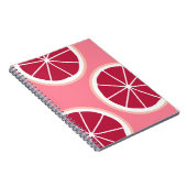 Carnet Tranches de pamplemousse rose (Côté Droit)