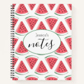 Carnet Tranches de pastèque (Devant)