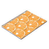 Carnet Tranches orange (Côté gauche)