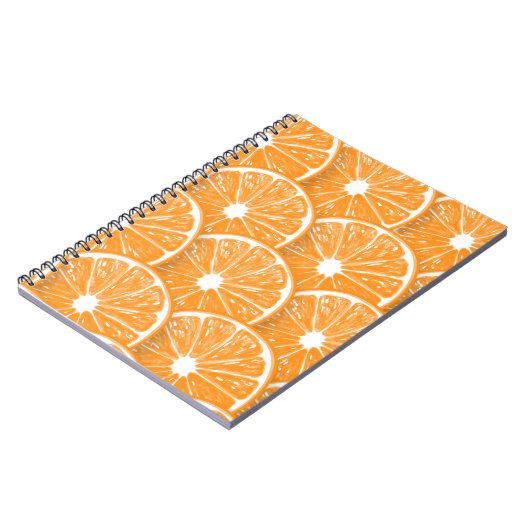 Carnet Tranches orange (Côté gauche)
