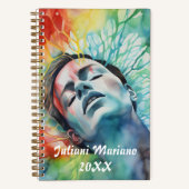 Carnet Tranquille Nom personnalisé (Recto)