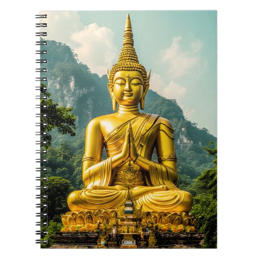 Carnet Tranquillité dorée (Devant)